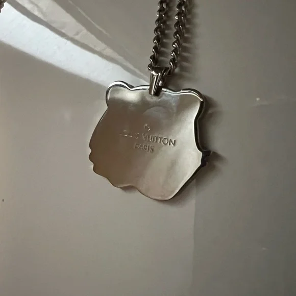 Louis Vuitton x Nigo Tiger Pendant Necklace